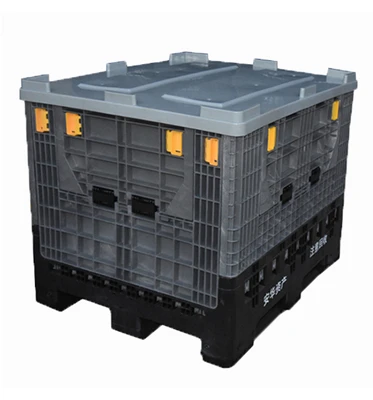 Caisse-palette en plastique robuste pliable