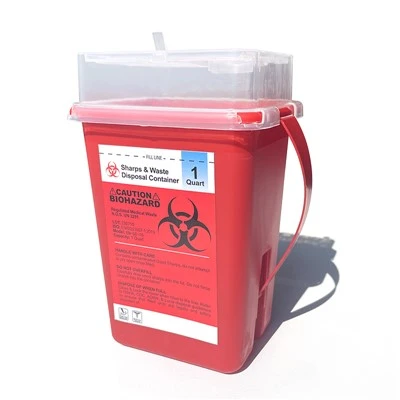 Conteneur d'élimination des objets tranchants de 3 gallons