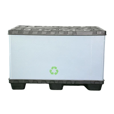 Boîte de retournement de manchon en plastique personnalisée